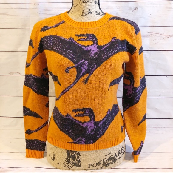 Vintage Betsey Johnson Dinosaur 